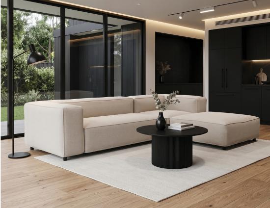 Mimi Coffee Table - Black - Black 