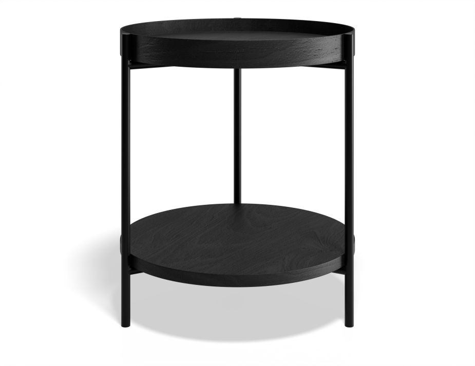 P 1 Layer Sidetable Black