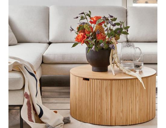 Ridge Coffee Table - Natural 