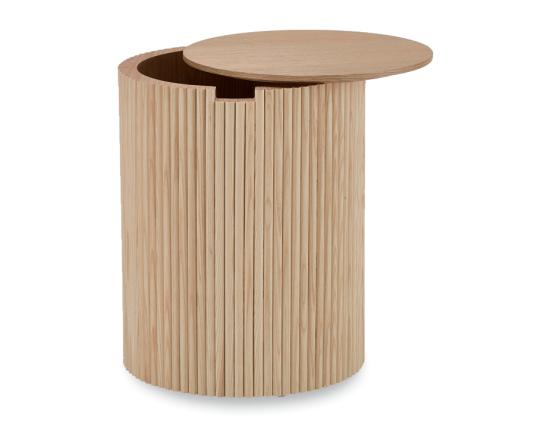 Ridge Side Table - Natural 
