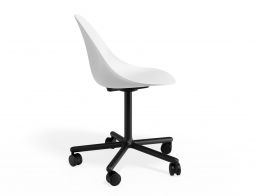 P 3 Pebble Chair Whiteseat Swivelcastors
