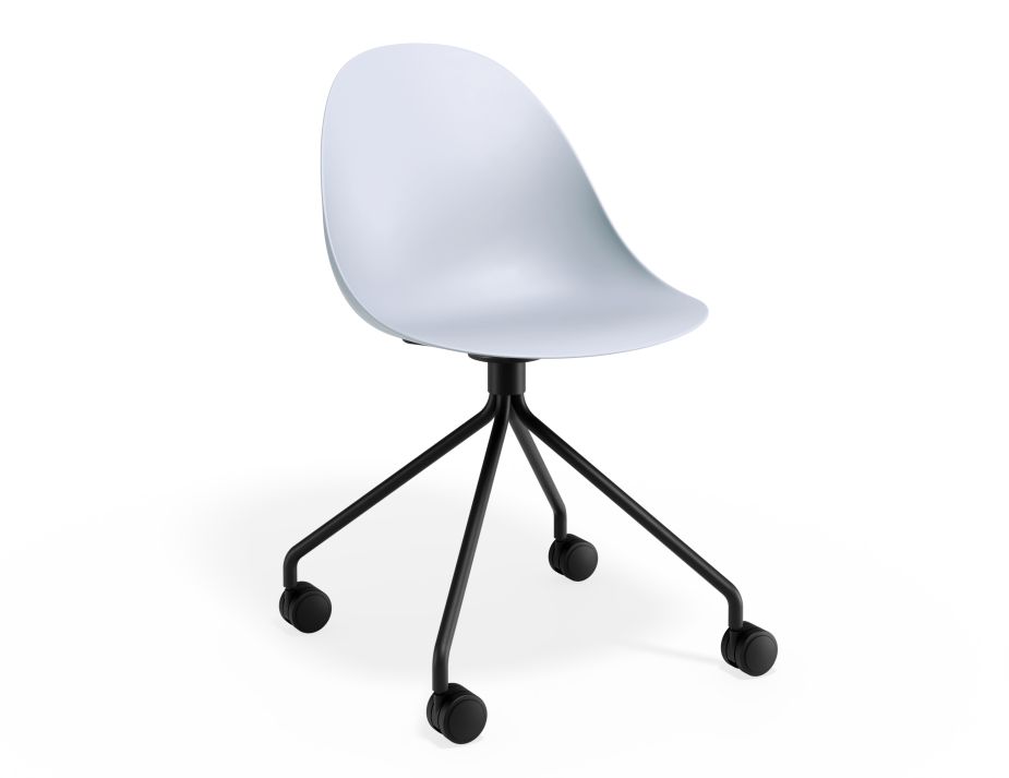 P 1 Pebble Chair Palebluev3seat Pyramidcastors