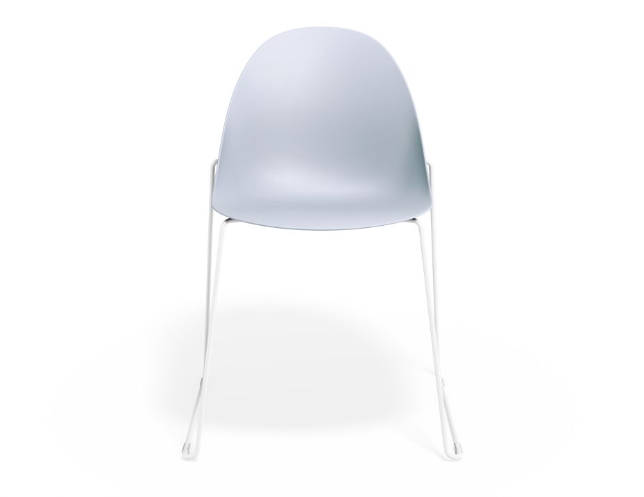 P 4 Pebble Chair Palebluev3seat Sledwhite