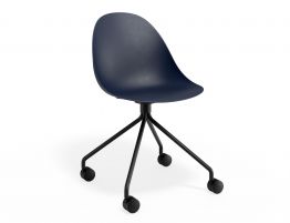 Pyramid Fixed Base with Castors - Black