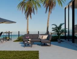 L 1 Delmar Configc Charcoal