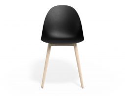 P 4 Pebble Chair Blackseat Beechbase