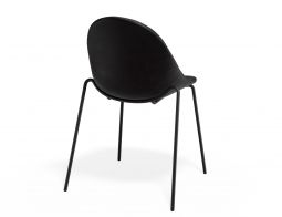 P 2 Pebble Chair Blackpuseat 4postblack