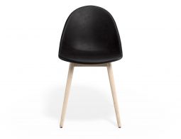 P 4 Pebble Chair Blackpuseat Beechbase