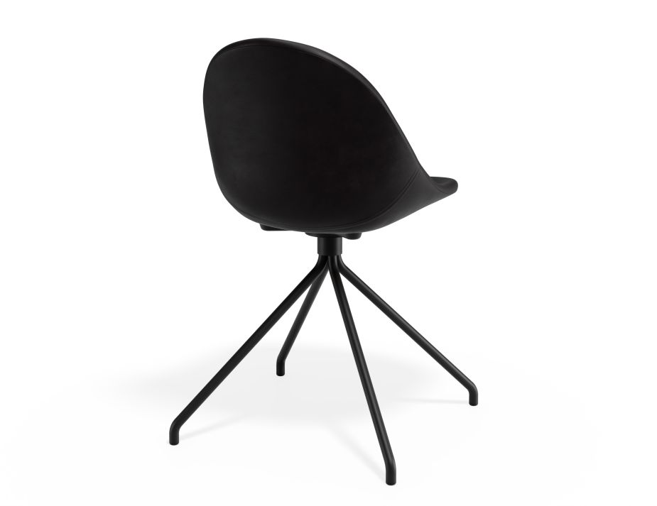 P 2 Pebble Chair Blackpuseat Pyramidfixed