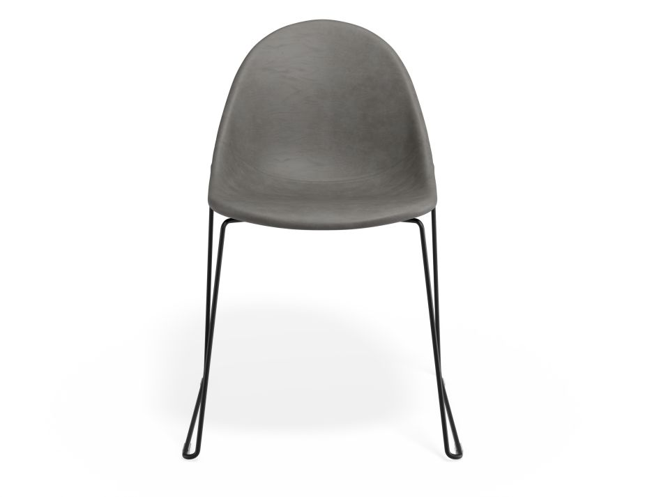 P 4 Pebble Chair Greypuseat Sledblack