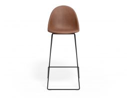P 4 Pebble Barstool Tanpuseat Blackframe