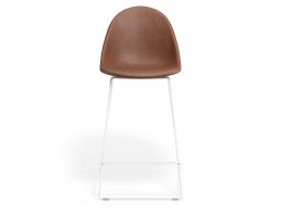 P 4 Pebble Kitchenstool Tanpuseat Whiteframe