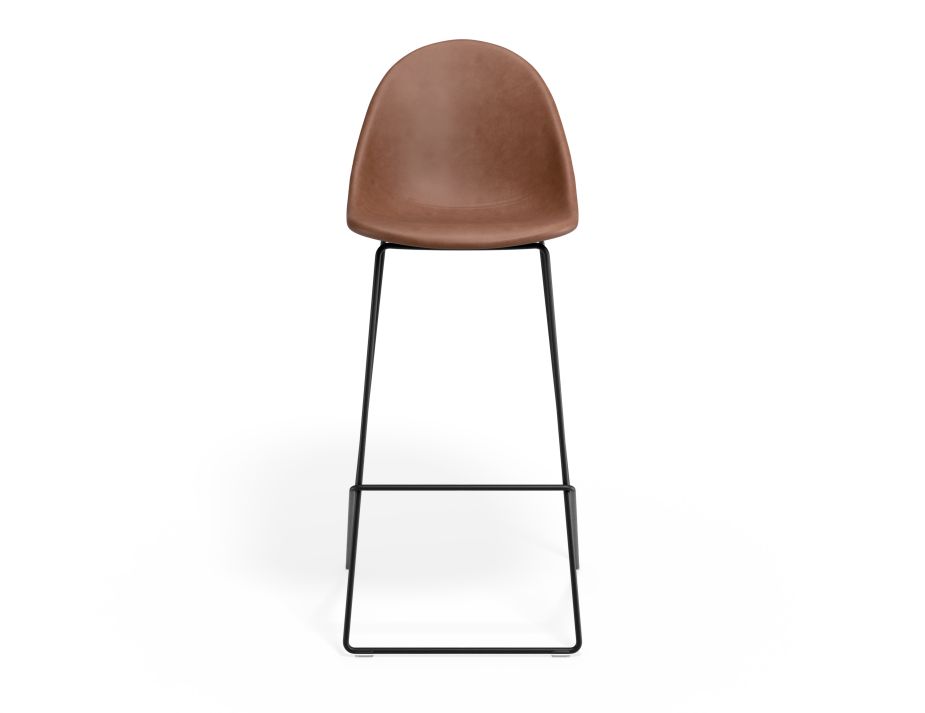 P 4 Pebble Barstool Tanpuseat Blackframe