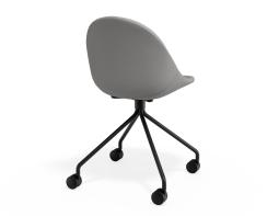 P 2 Pebble Chair Cloudgreyfabricseat Pyramidcastors