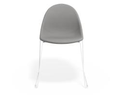P 4 Pebble Chair Cloudgreyfabricseat Sledwhite