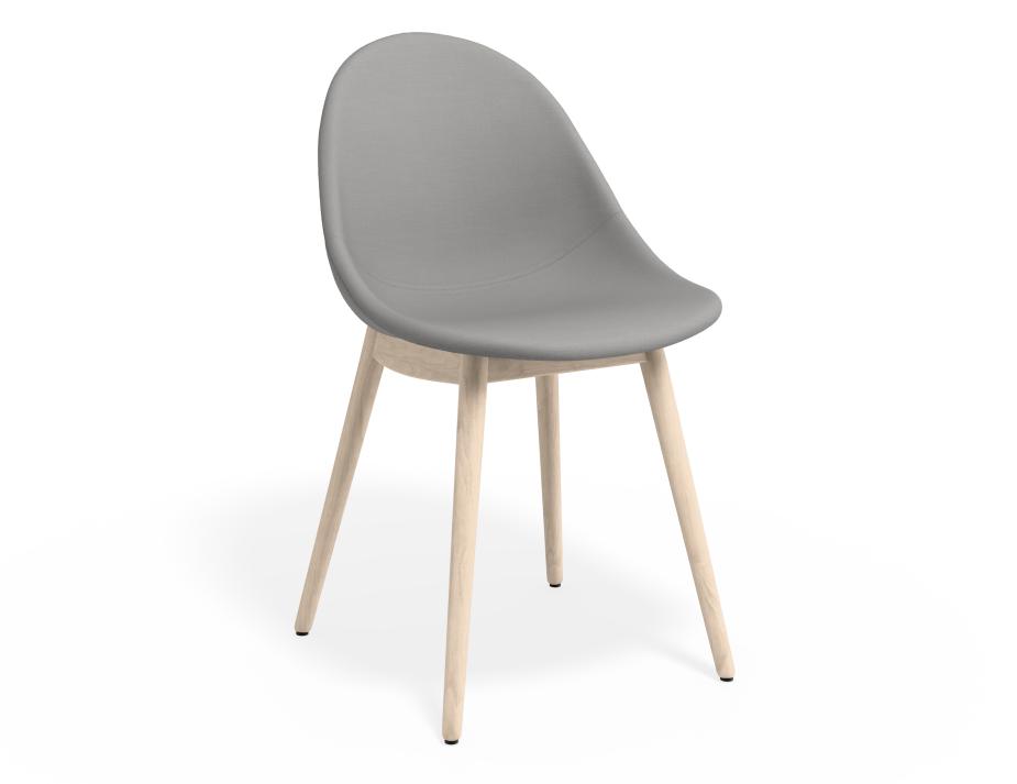 P 1 Pebble Chair Cloudgreyfabricseat Beechbase