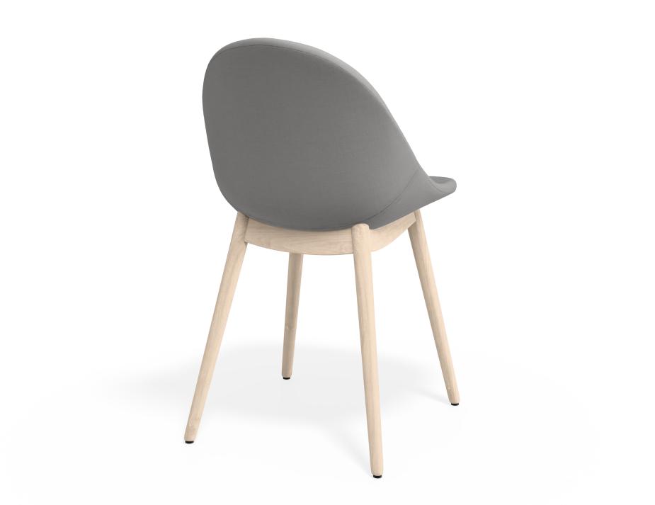 P 2 Pebble Chair Cloudgreyfabricseat Beechbase