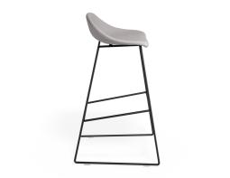 P 3 Pop 75cm Lightgreyfabric Blackframe