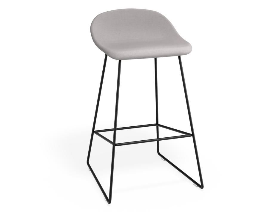 P 1 Pop 65cm Lightgreyfabric Blackframe