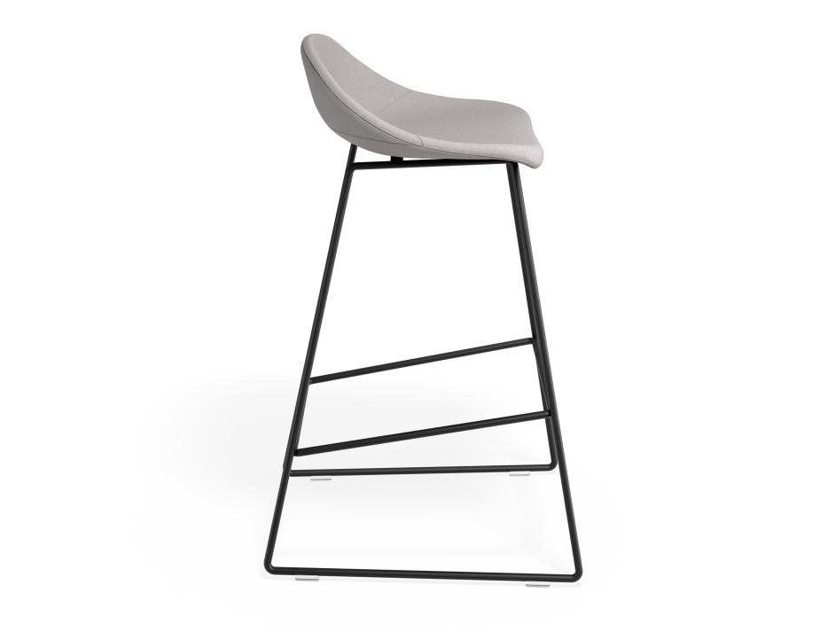 P 3 Pop 65cm Lightgreyfabric Blackframe