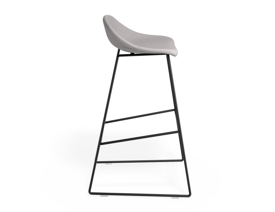 P 3 Pop 75cm Lightgreyfabric Blackframe