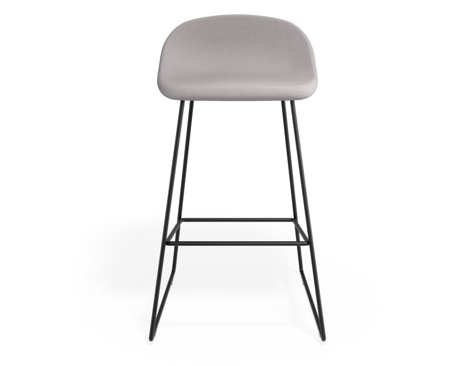 P 4 Pop 65cm Lightgreyfabric Blackframe