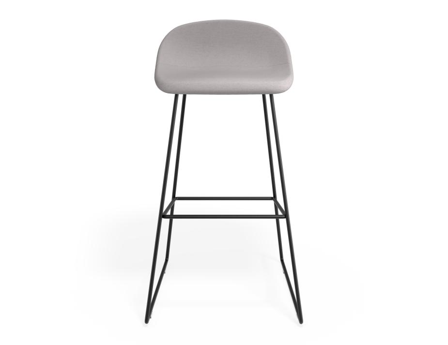 P 4 Pop 75cm Lightgreyfabric Blackframe