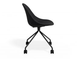 P 3 Pebble Chair Anthracitefabricseat Pyramidcastors