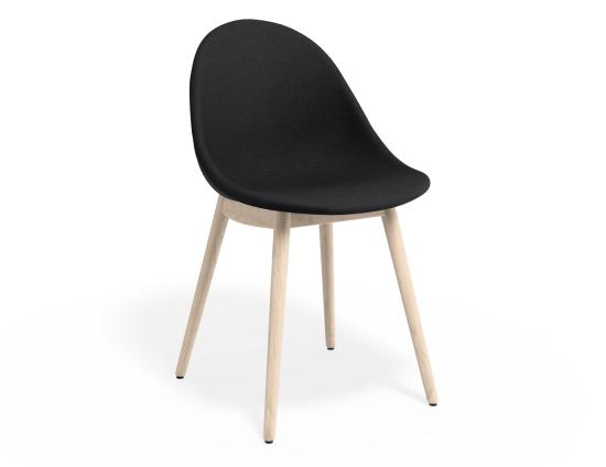 Pebble Anthracite Fabric Upholstered Chair