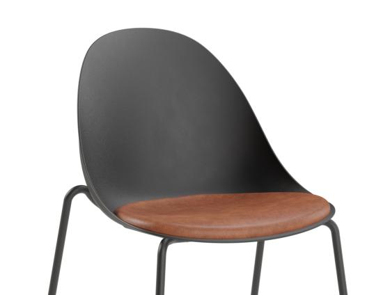Upholstered Round Seat Pad for Pebble Shell