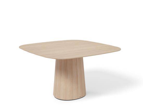 P.O.V. Table 462 - European Oak Square (Heavily Rounded Corners) - By TON
