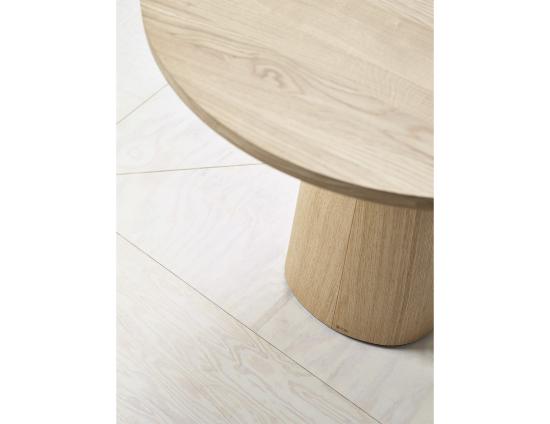 P.O.V. Table 463 Round - European Oak - By TON