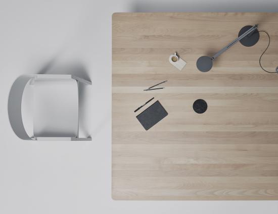 P.O.V. Table 464 Rectangle - European Oak - By TON