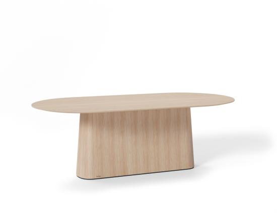P.O.V. Table 465 Oval - European Oak - By TON
