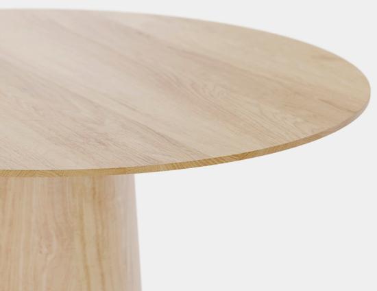 P.O.V. Table 466 Oval - European Oak - By TON