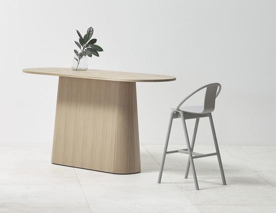 P.O.V. Table 468 Oval - European Oak - By TON