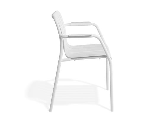 Roku Armchair - Outdoor - White