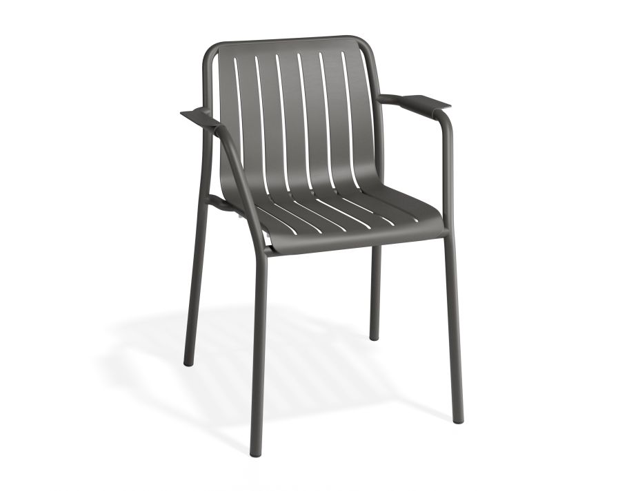 P 1 Roku Armchair Charcoal