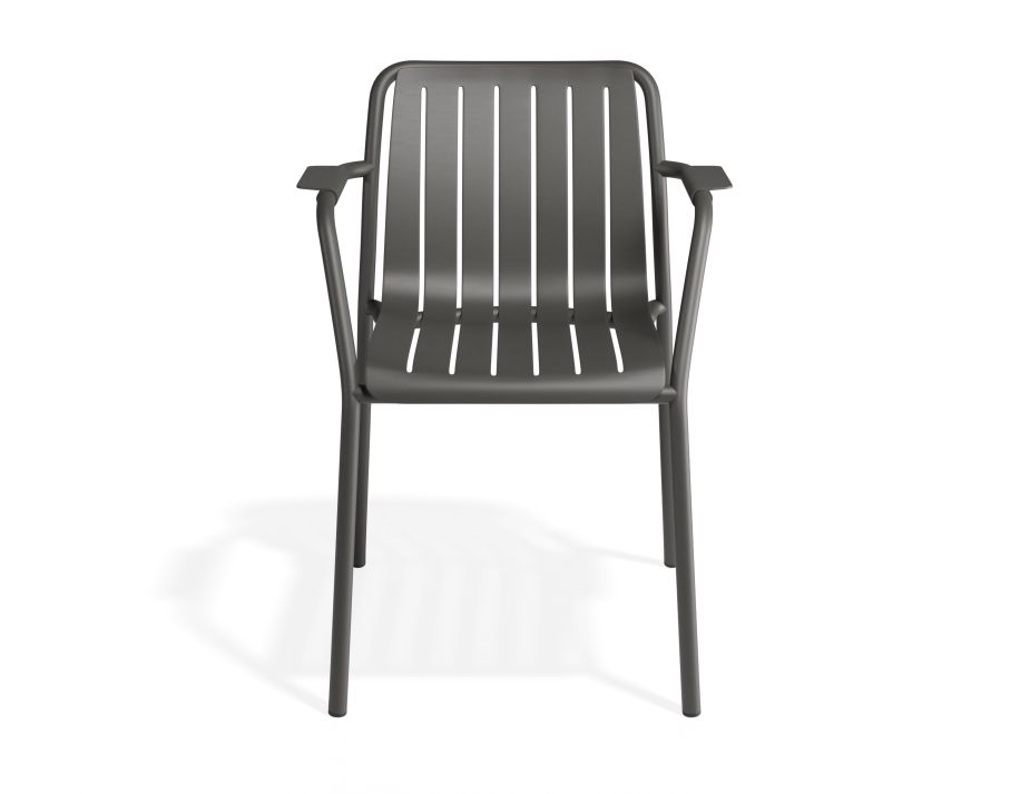 P 4 Roku Armchair Charcoal