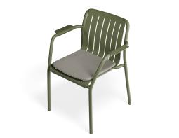 P 5 Roku Armchair Green Lightgreypad