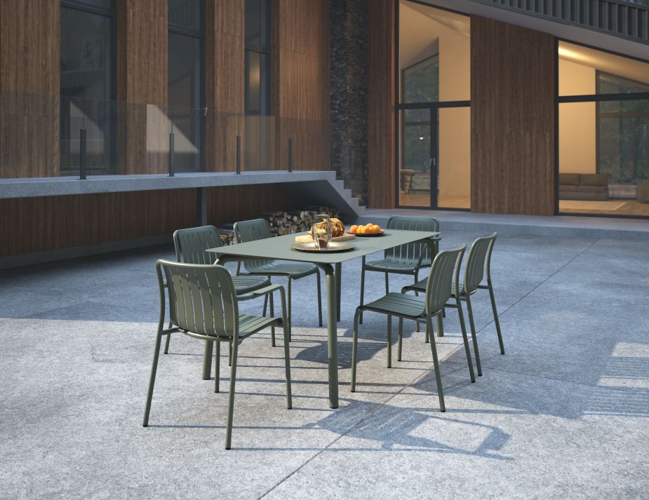 L 2 Roku Diningset160 Green1
