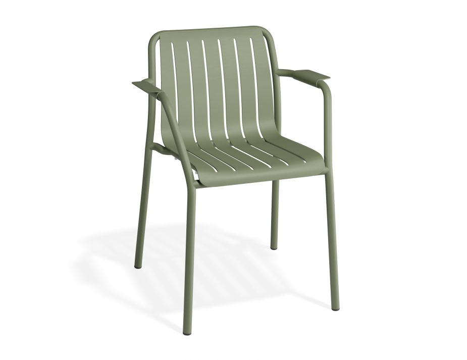 P 1 Roku Armchair Green