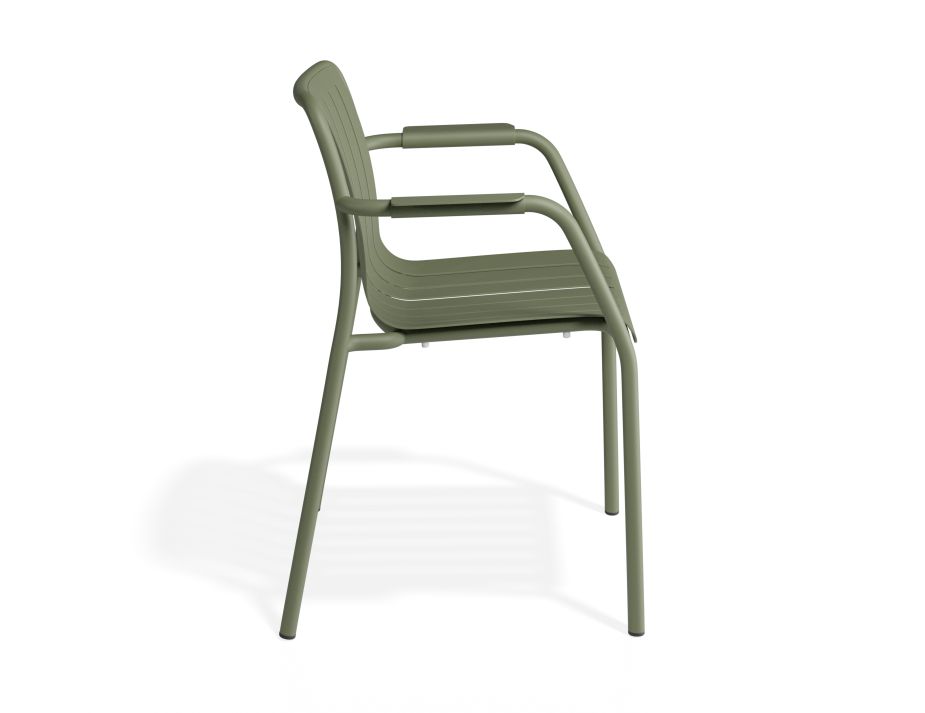 P 3 Roku Armchair Green