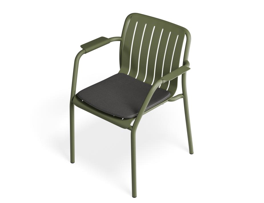 P 5 Roku Armchair Green Charcoalpad