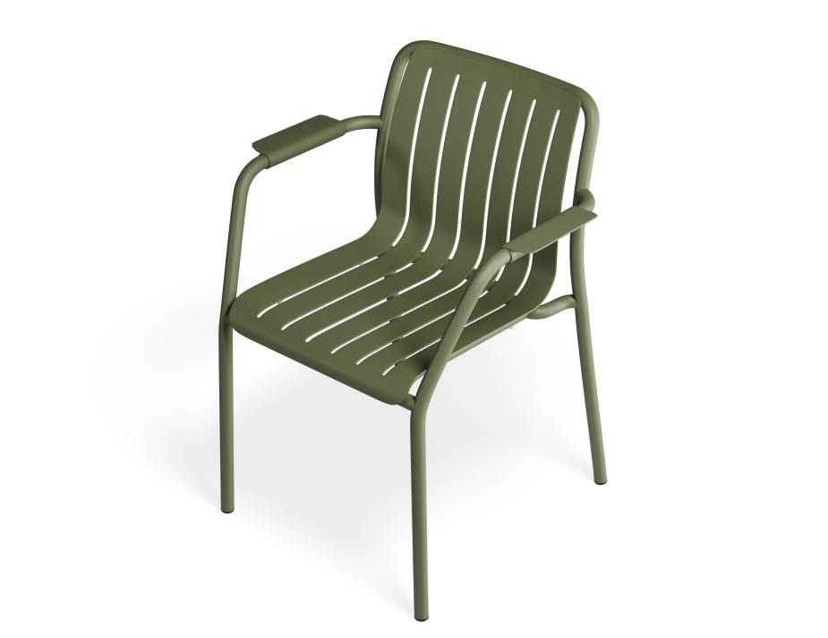 P 5 Roku Armchair Green