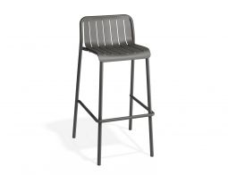 Roku Bar Stool - Outdoor - Charcoal