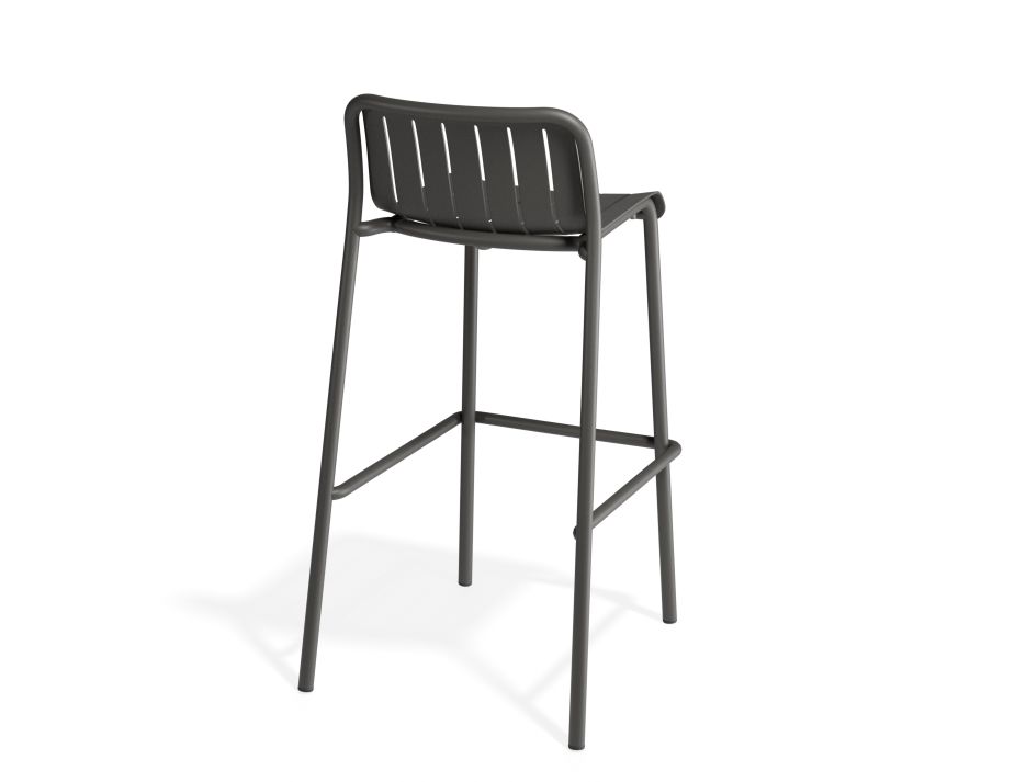 P 2 Roku Barstool Charcoal