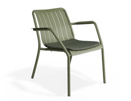 Chair with Green Cushion