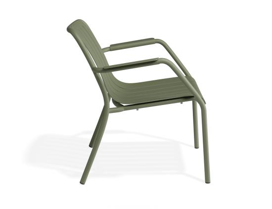 Roku Lounge Chair - Outdoor - Eucalyptus Green