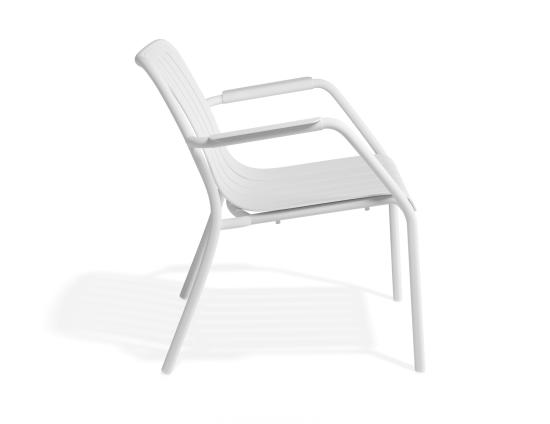 Roku Lounge Chair - Outdoor - White